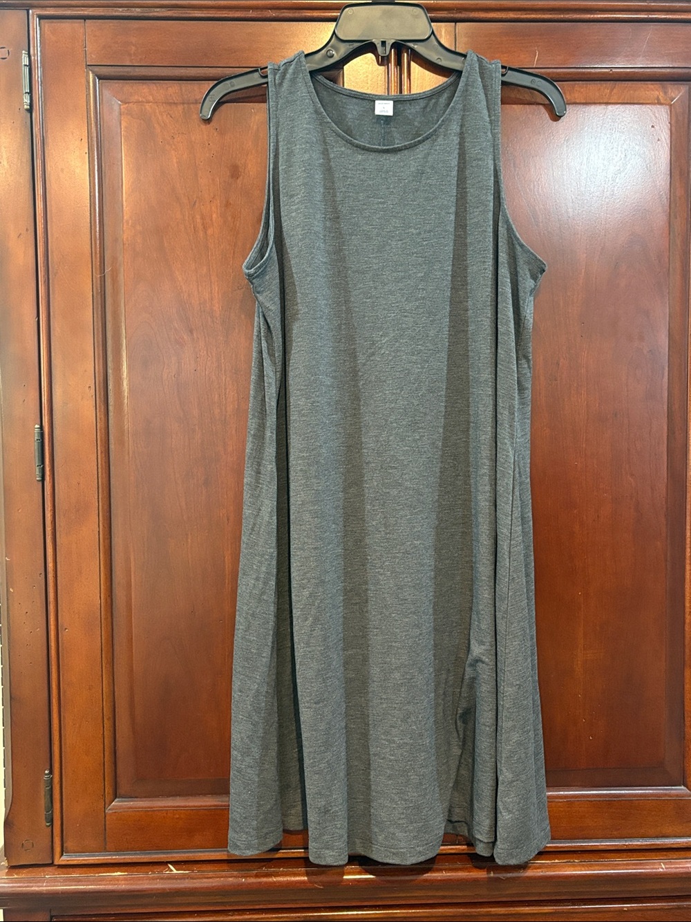 Old Navy Charcoal Gray Sleeveless Swing Dress